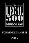 Legal500 Führende Kanzlei im Versicherungsrecht