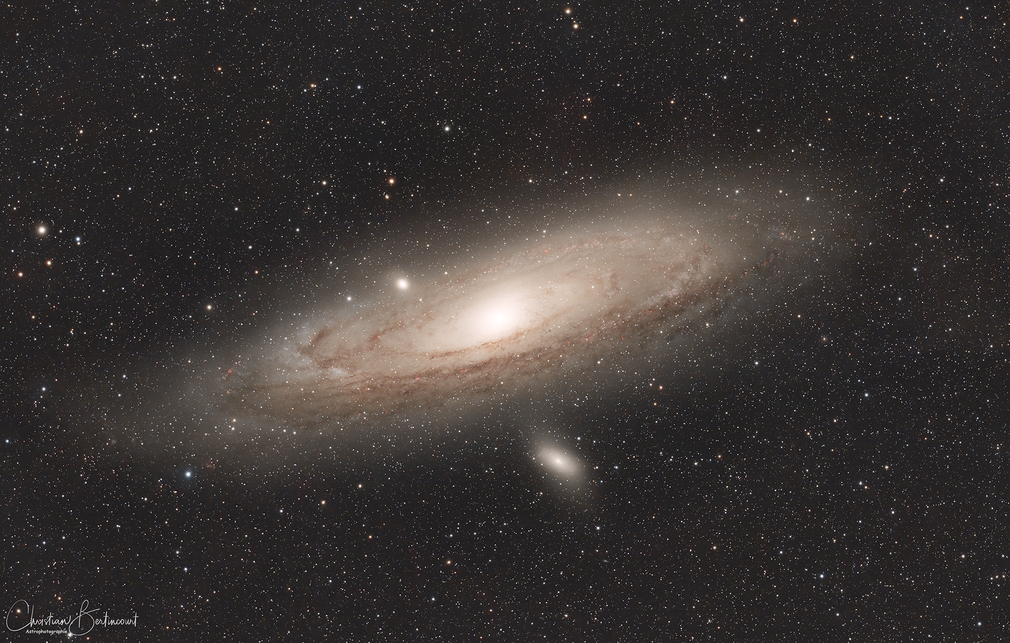 La galaxie d'andromède