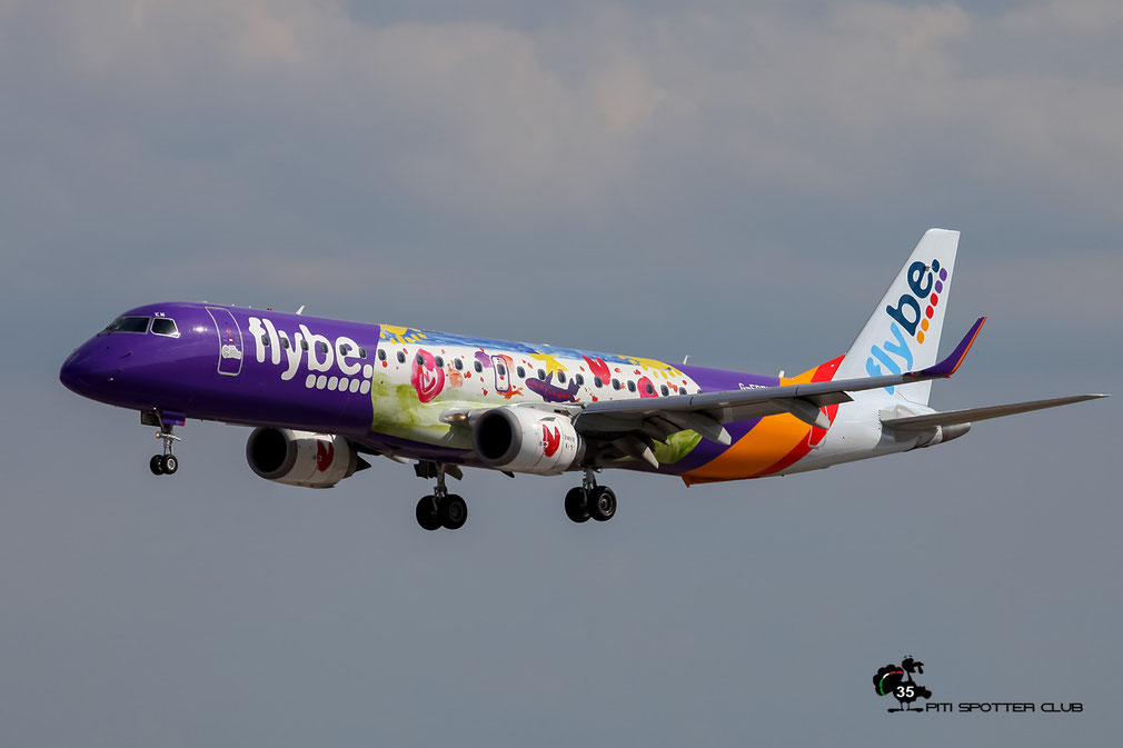 G-FBEM Embraer ERJ 195 LR 19000204  CF34-10E7  FlyBe 2008@ Verona Villafranca © Piti Spotter Club Verona