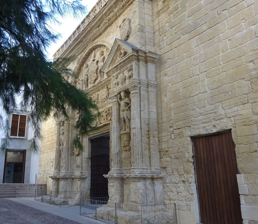 Le musée arquéologique qui était en travaux lors de notre passage