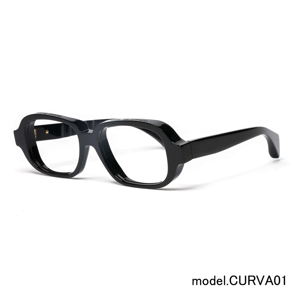 acques durand（ジャックデュラン）CURVA CollecitonのCURVA01モデル。カラーは002/noir（ノワール）