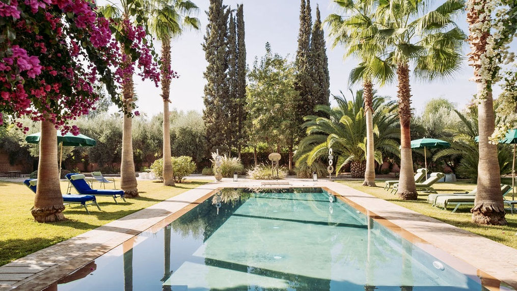 Sublime villa à louer à Marrakech pour 8 personnes avec piscine chauffée, fitness
