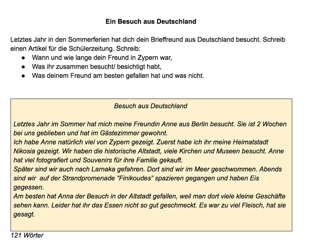 Online German