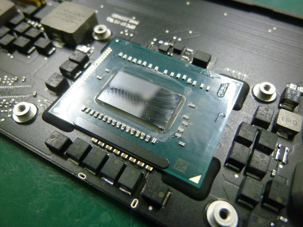 Macbook Air(11inch, mid 2012)CPU交換改造 Studio Yamada