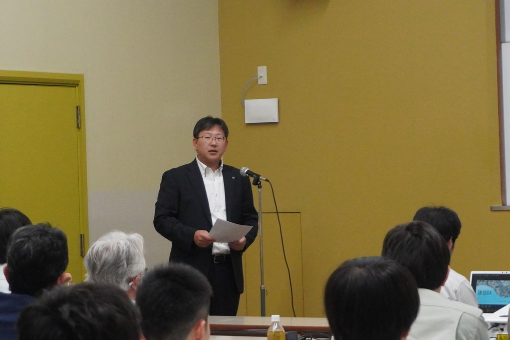 挨拶：中島技術副委員長