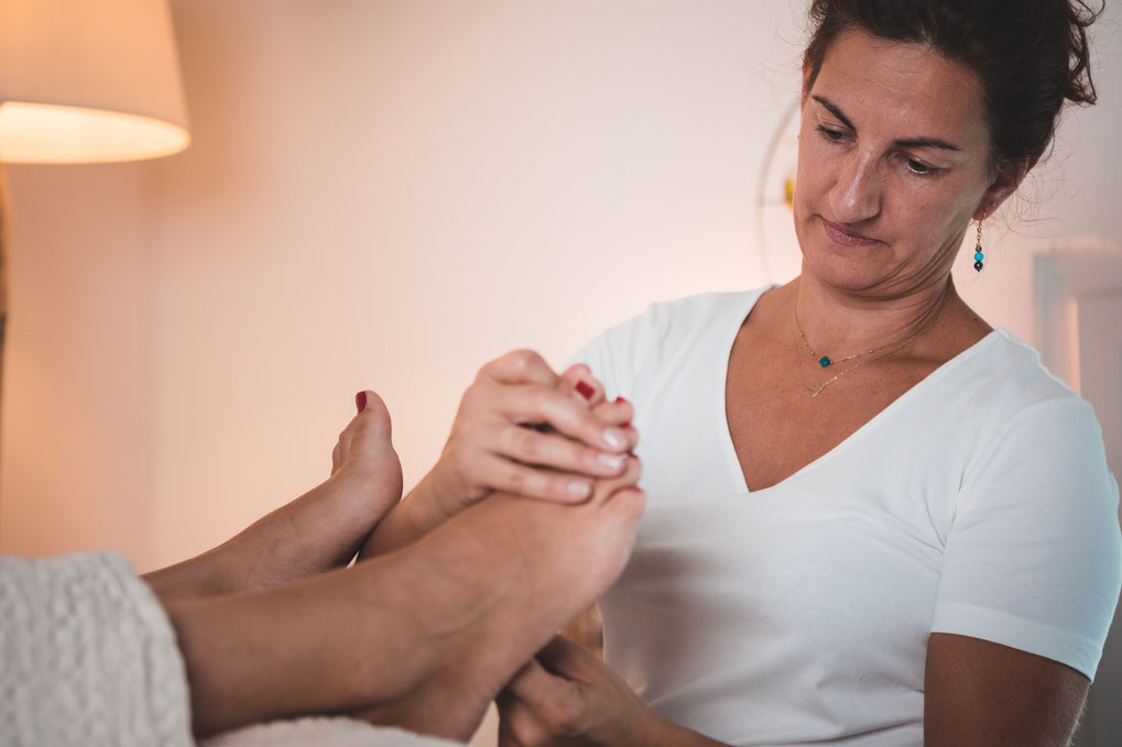 massage des pieds et réflexologie plantaire, réflexologue