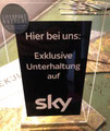 Wer Sport auch passive genießen möchte, wählt Sky in der Lobby oder am Zimmer