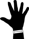 Größenbestimmung für Armband aus Holz