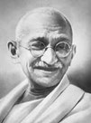  Mahatma Gandhi  Homme politique et grand guide spirituel indien  1869 - 1948