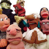 Puppenauflauf Figurencomedy