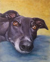 Maisie, a commission portrait, acrylics on canvas