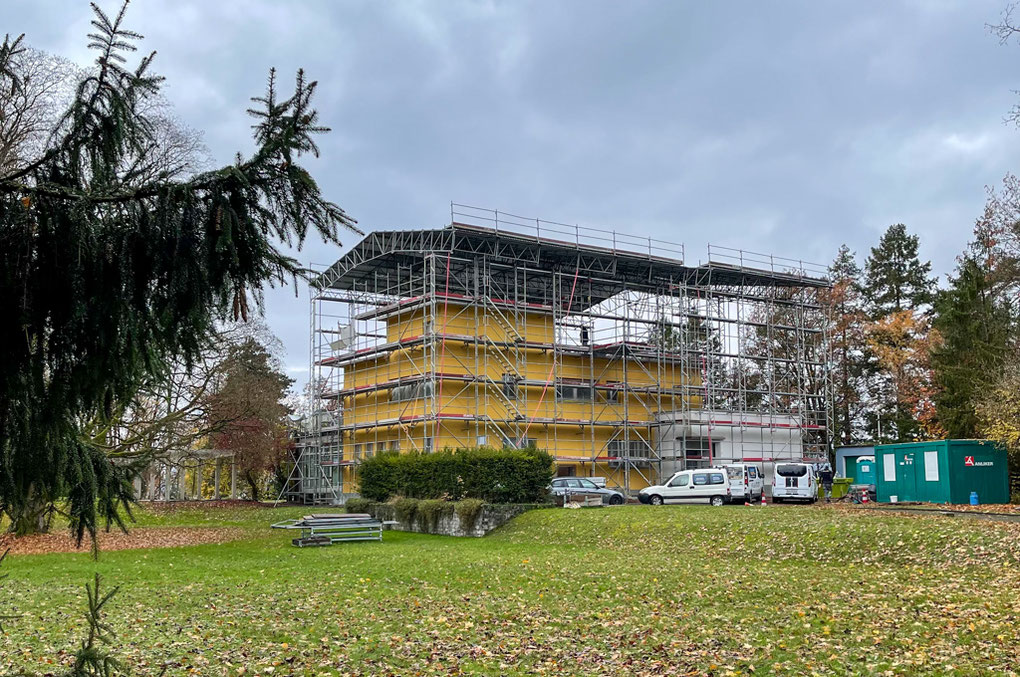 Restaurierung Villa Senar November 2022, Bilder Gabi MIschkale