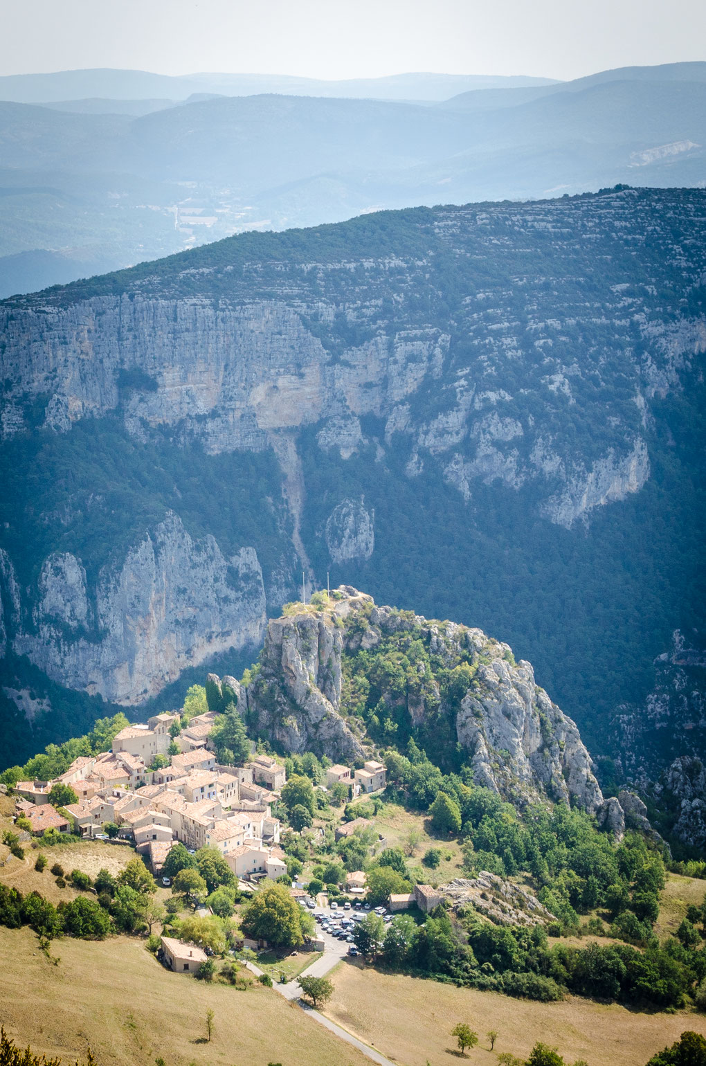 Blick auf Rougon