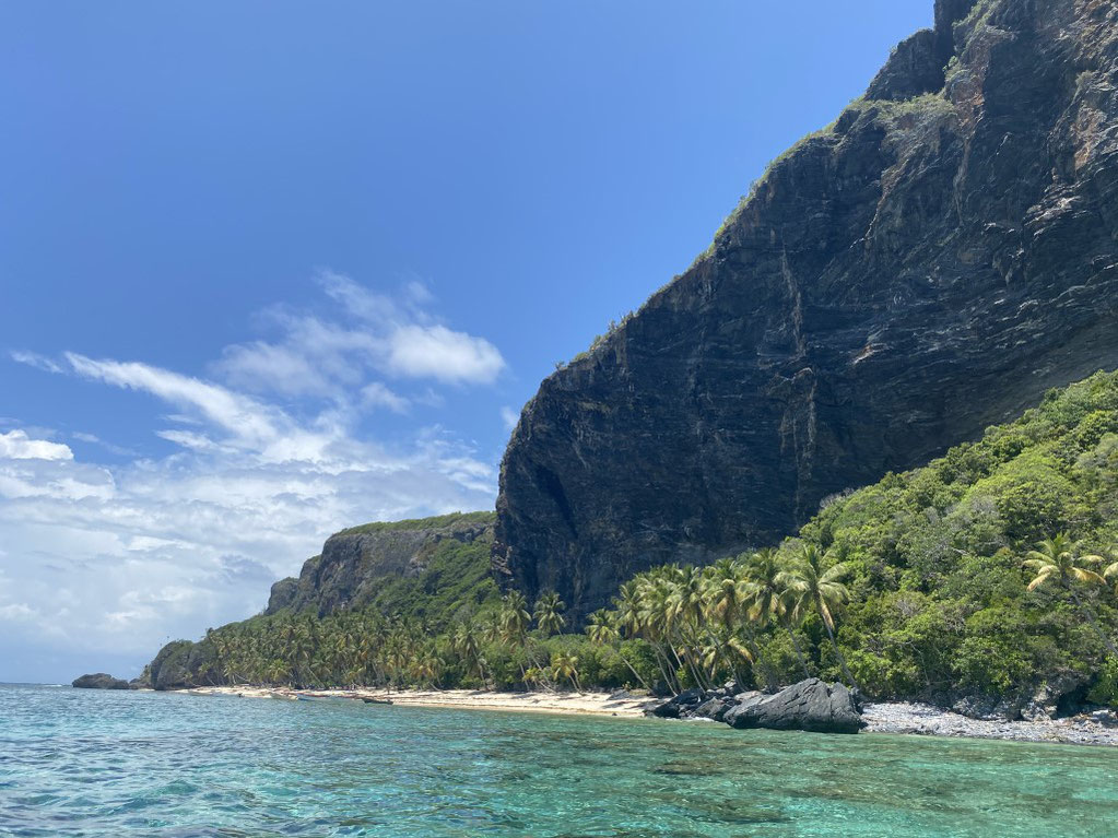 Samana, Las Galeras, Playa Fronton, Bootstour, einsamer Strand