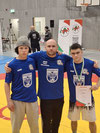 Bild: Daud Asanov, Trainer Miles Henschel, Alef Izet