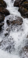 Wasserfall auf Basaltgestein