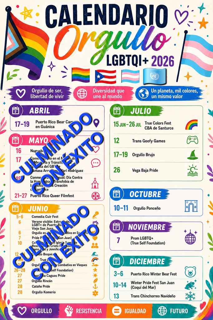 [Pride Season 2026🌈] 👨🏻‍⚕️🇵🇷Como promotores de la salud sabemos que la salud social también es importante. Como profesionales de la salud también tenemos un compromiso con la sociedad y su bienestar💞👩🏻‍🤝‍👨🏾👩🏻‍🤝‍👩🏿🧑🏽‍🤝‍🧑🏻👨‍👩‍👦👨‍👨‍👦👩‍👩‍👦  Únete, socializa, disfruta comparte con conocidos, amigos y familiares. En esta temporada #Pride2026 hay eventos para toda la familia, edades y gustos🥳 Ser feliz, ser respetado y la dignidad de toda vida son #DerechosHumanos 🇺🇳  Para más información de los eventos visita las redes sociales oficiales o página web del comité organizador de cada evento. #Pride 🏳️‍🌈 #Orgullo2026 🏳️‍⚧️ #AmorEsAmor 🫂  ➡️Las marcas aquí incluidas tienen derechos reservados de sus respectivos dueños y/o Junta de Directores.