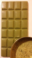 tablette 100g au chocolat blanc bio 35% de cacao au thé matcha