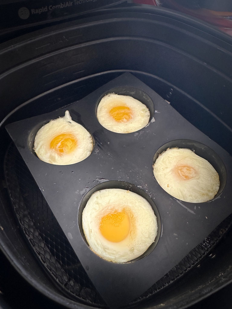 Eier. Aus dem Airfryer. mix dich glücklich (ThermomixRezepte)