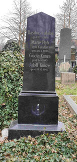 ehrenhalber gewidmetes Grab Basilio Calafati am Wiener Zentralfriedhof