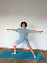 Yogalehrerin Stephanie Winning