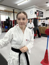 Kinder Karate Lehrerin Karate Team Singen