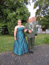 Ehrenkönigspaar Reiner Jakobi und Gerlinde Jakobi
