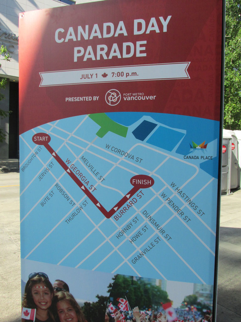 Canada Day Vancouver EINST und JETZT