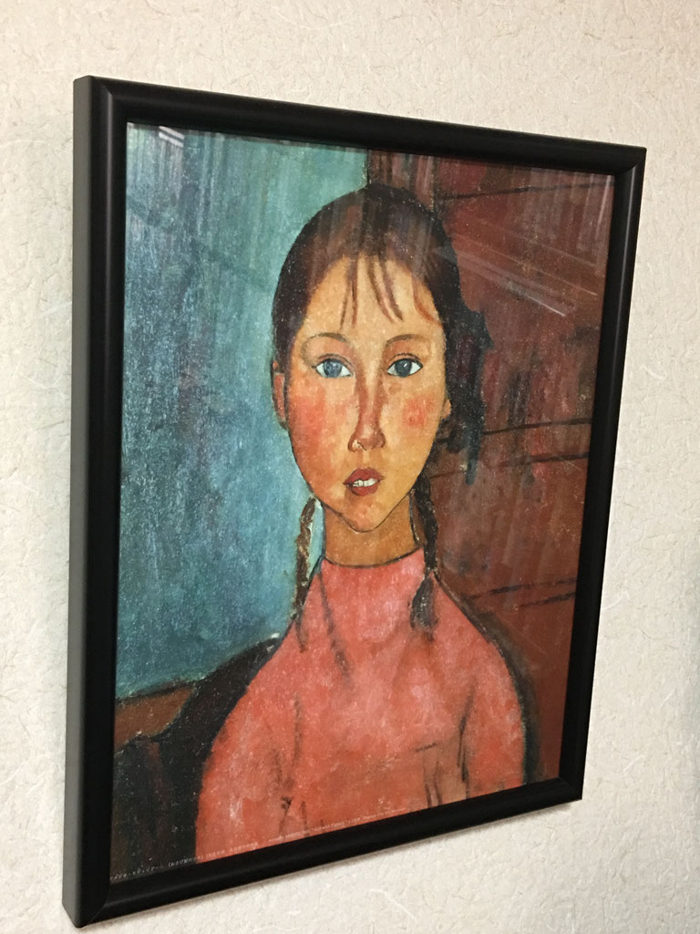 モディリアニ『おさげ髪の少女』 - 児童図書ミニ・データ館