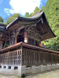 阿位八幡宮本殿