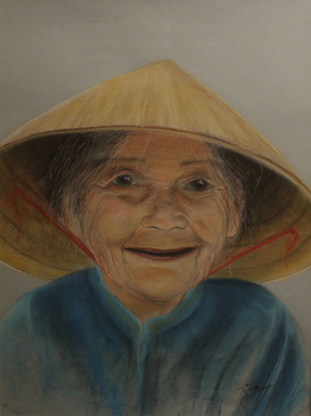 Portret Vietnamese vrouw