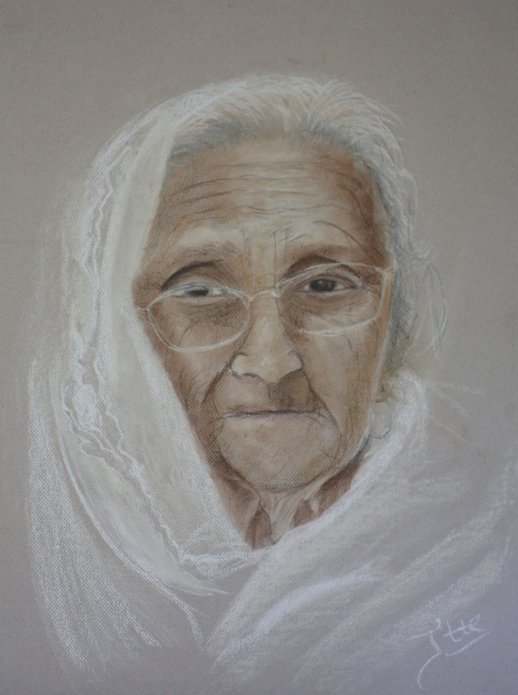 Portret Indiase vrouw