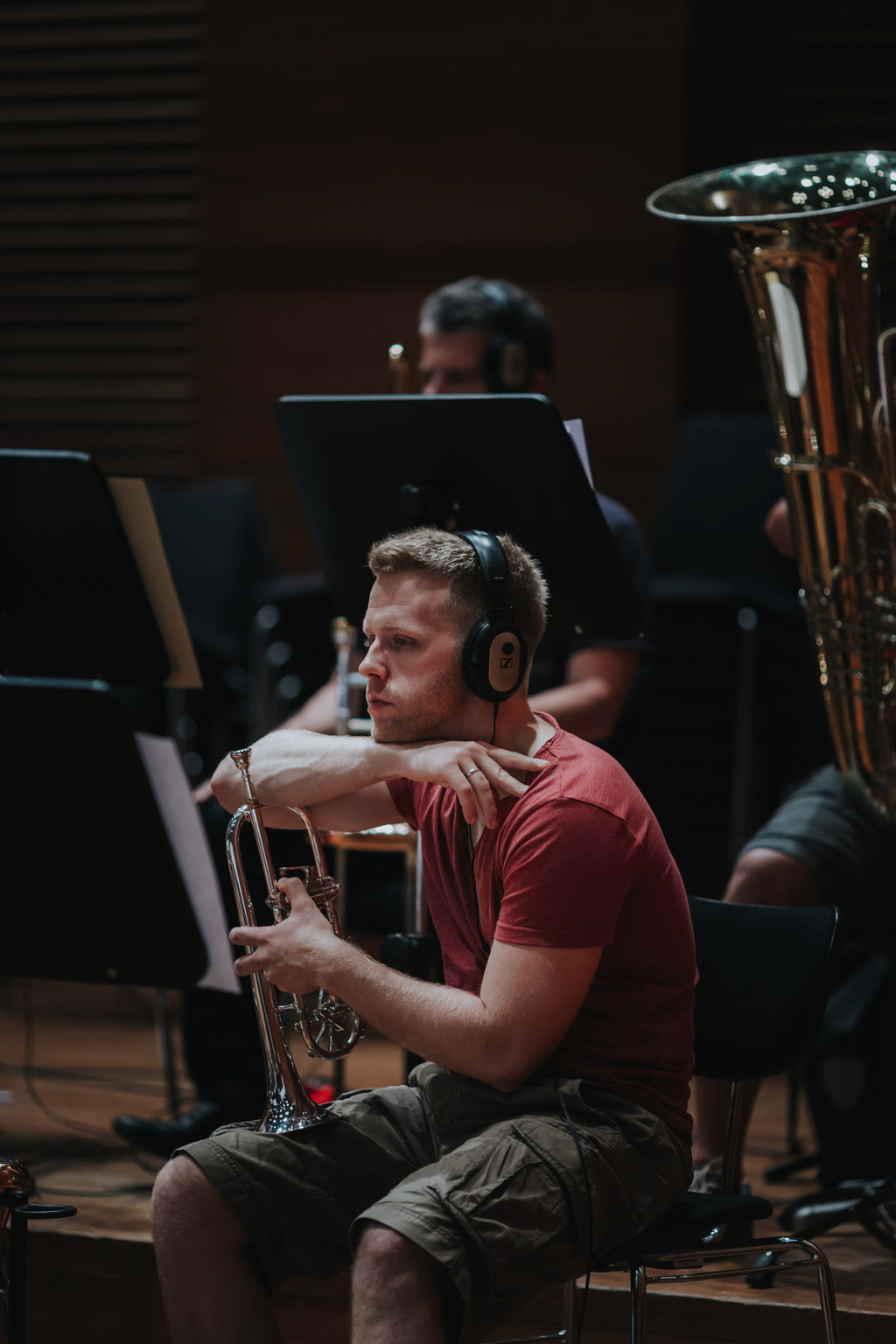 horn player