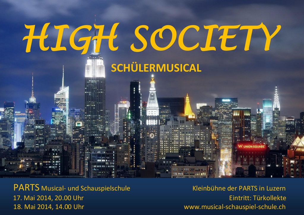 2014 KINDERMUSICAL - HIGH SOCIETY