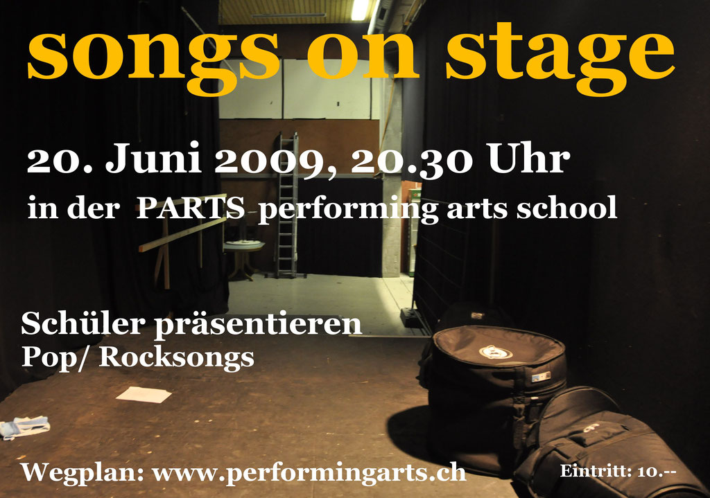 2009 KONZERT - SONGS ON STAGE