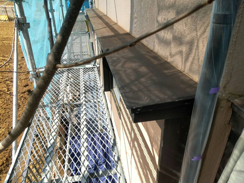木部/高圧洗浄、下地処理