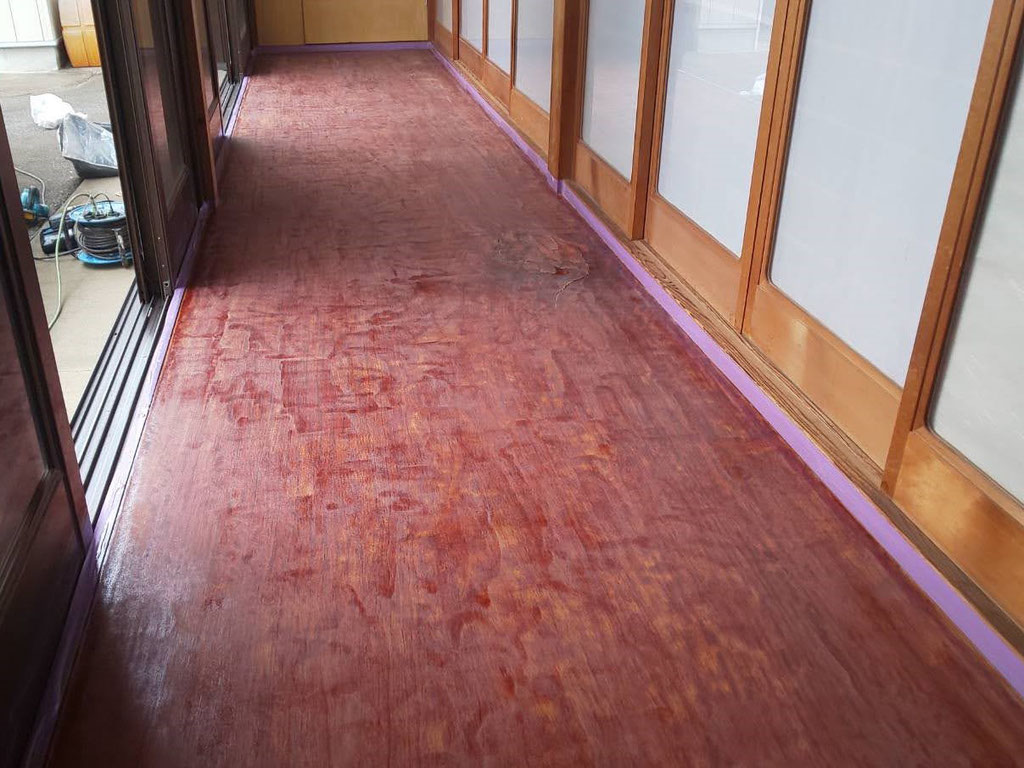 研磨作業（2回目）