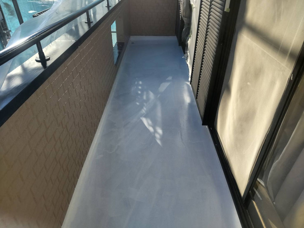 下塗り（プライマー）塗装後の写真