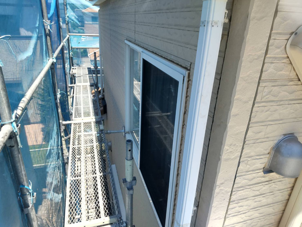 下塗り塗装前