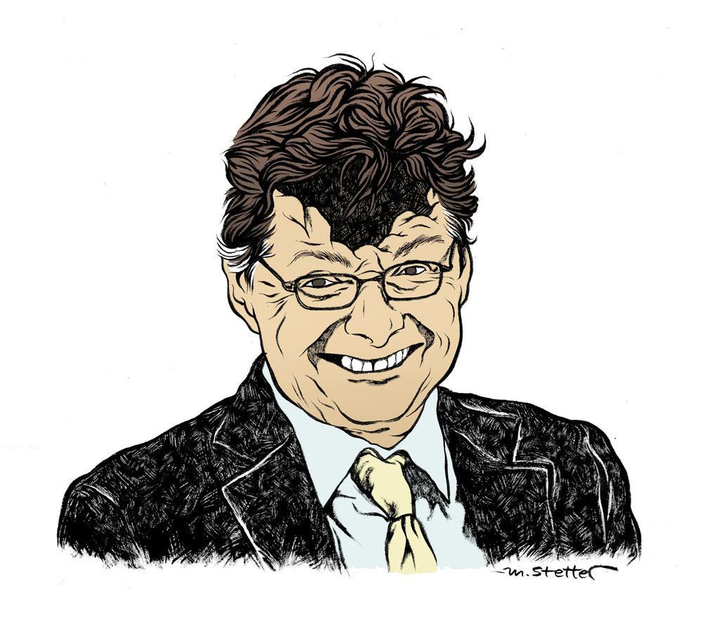Matthias Matussek (Aus der Reihe "Kratermenschen") © 2015 Moritz Stetter