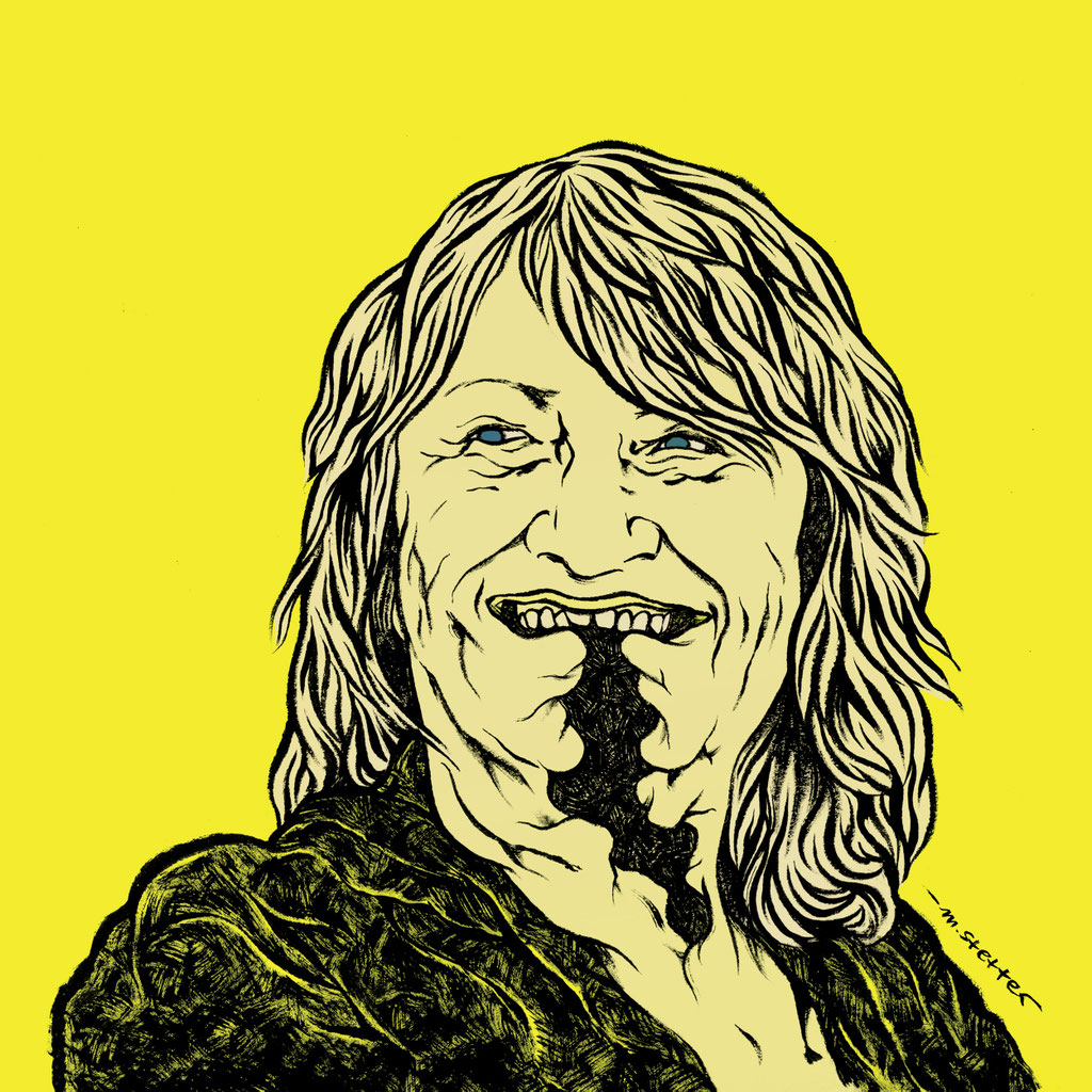 Alice Schwarzer (Aus der Reihe "Kratermenschen") © 2020 Moritz Stetter