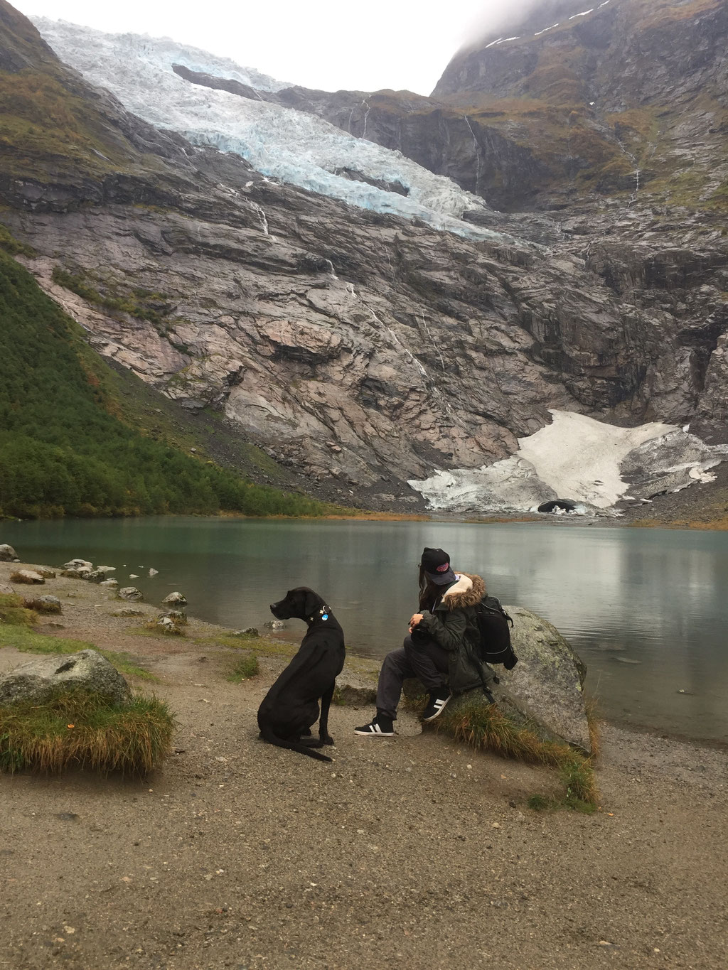 Gletscher_Fjaerland_Norwegen_Wohnmobil_Hund_Erfahrungen 