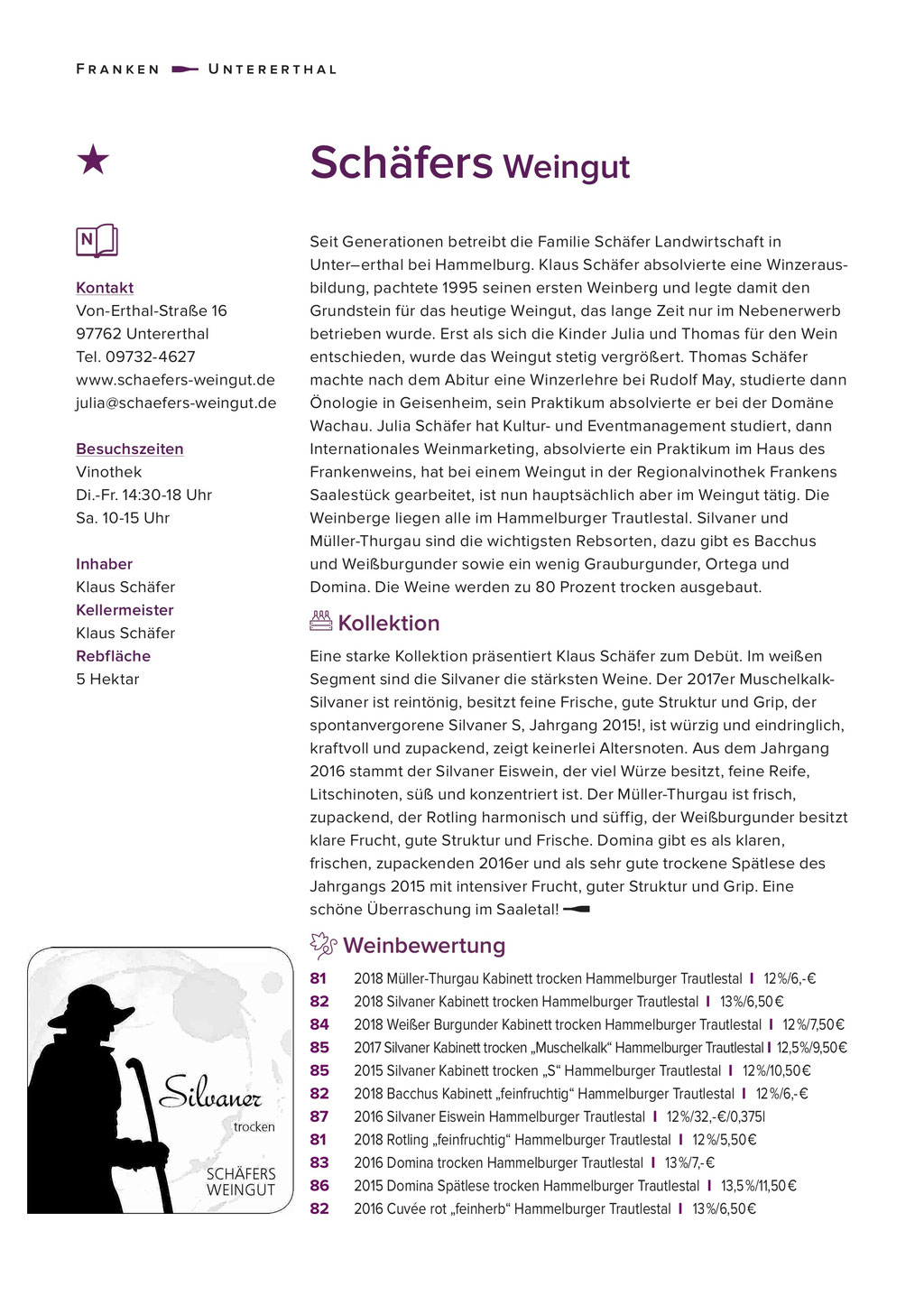 Eichelmann 2020. Schäfers Weingut. ausgezeichnet. 