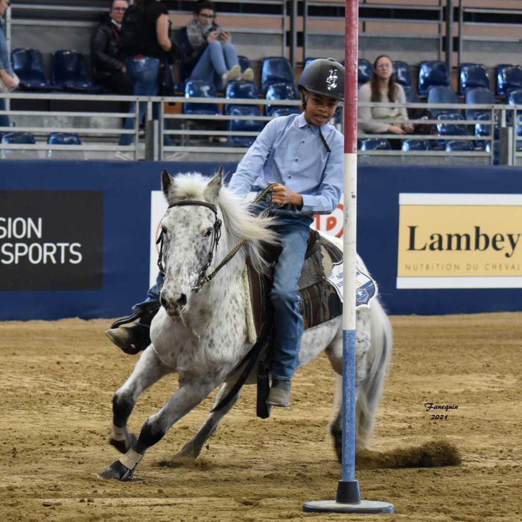 Salon du cheval de Lyon "EQUITA-LYON" 2021 - Concours international de POLE - Nathan GARCIA