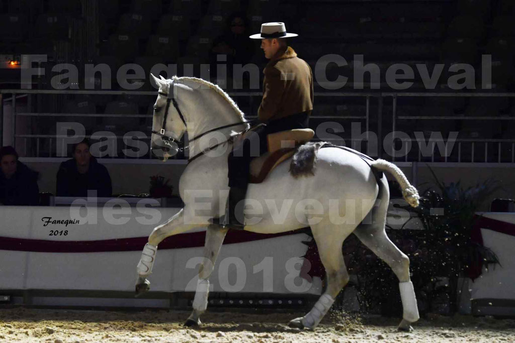 Cheval passion 2018 - Show des éleveurs - Chevaux LUSITANIEN - Tony MARTINS - Notre Sélection - 08