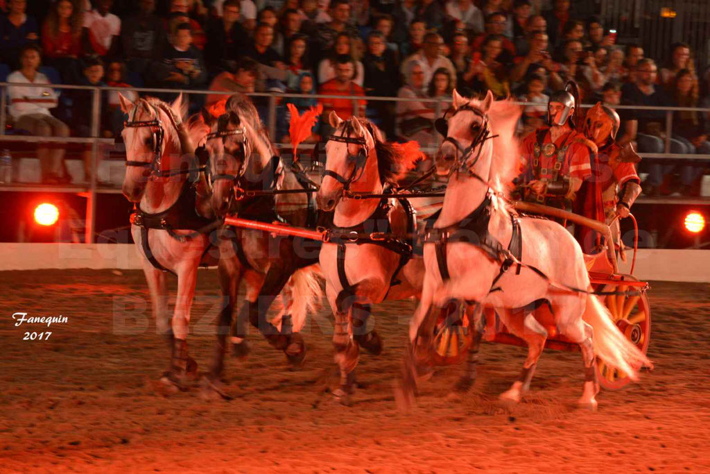 "Nuits Équestres" - Féria de BEZIERS 2017 - Compagnie IMPULSION - Chars Romains