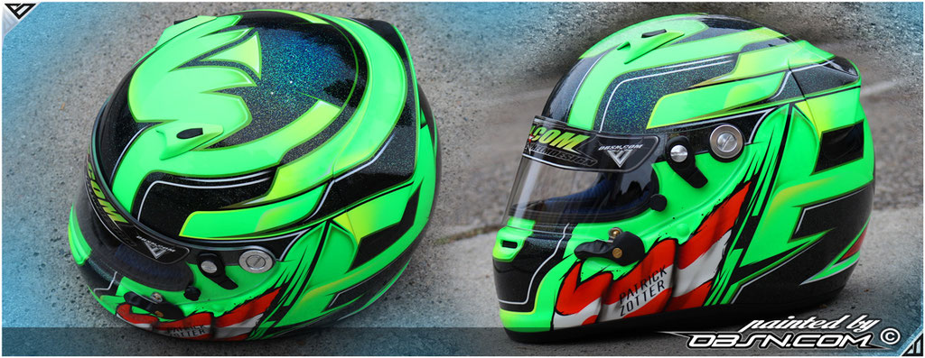 Arai_CK_GP_SK_Lackierung_Glitzer_Neongreen