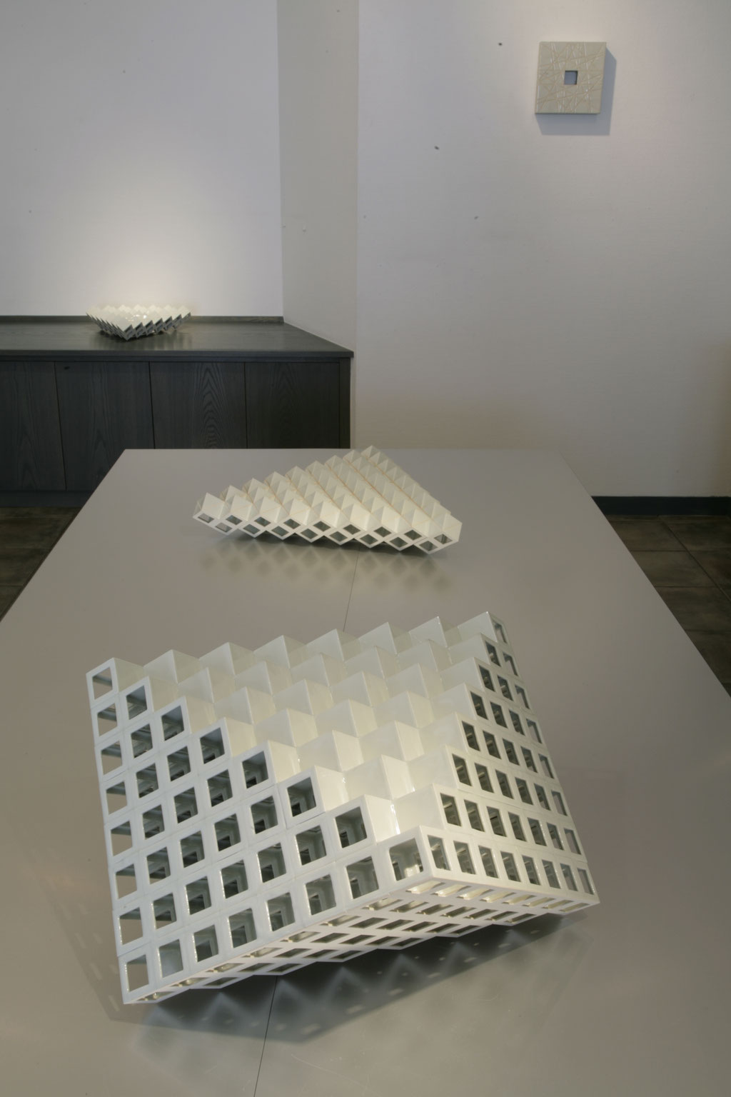 「亀井洋一郎展　光の受容器、影の受容器」SILVER SHELL　2008