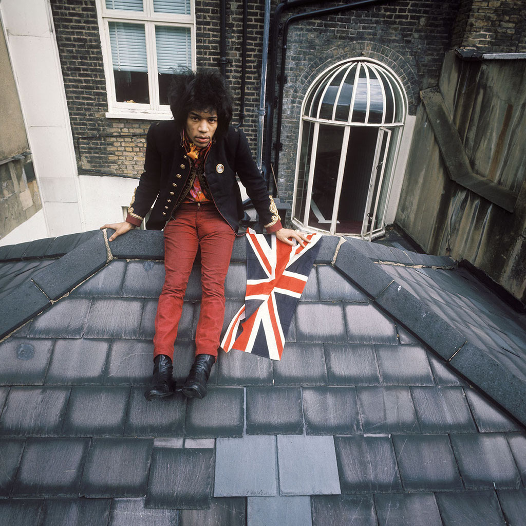 Jimi Hendrix. London, 1968