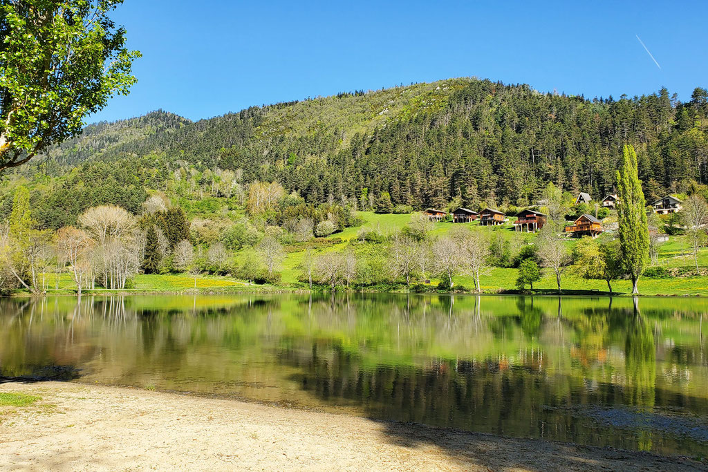 Lac de Belcaire - Baignade en Pyrénées Audoises